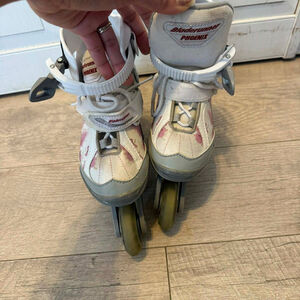 Girls Bladerunner Phoenix Inline Skates 11 (Toddler Girl) White Pink